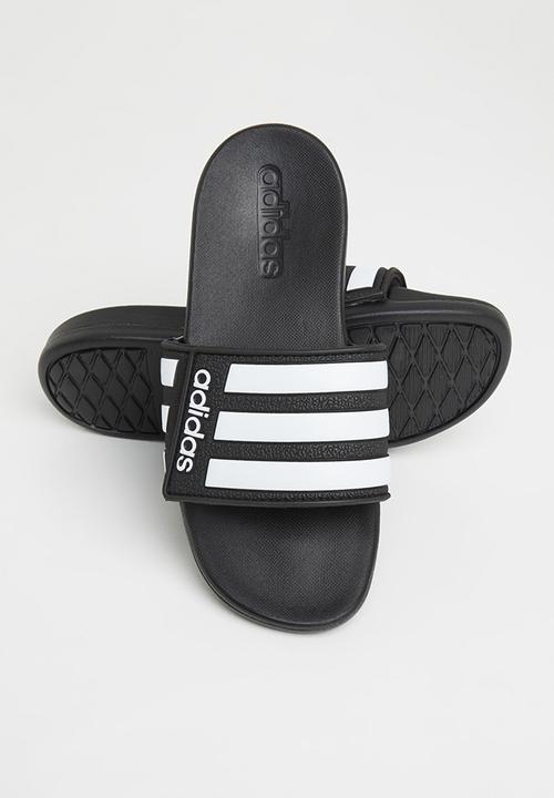 adidas Performance - Adilette comfort adj k - black
