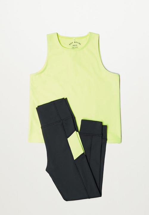MANGO - T-shirt miley - yellow