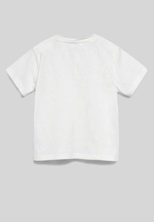 MANGO - T-shirt pani 8 - white 
