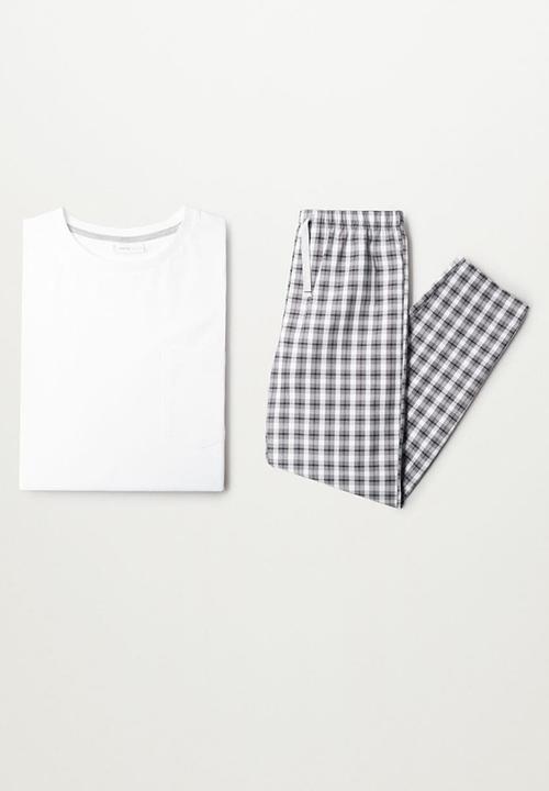 MANGO - Pyjama miguel set - white