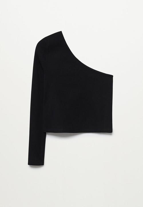 MANGO - T-shirt paula - black