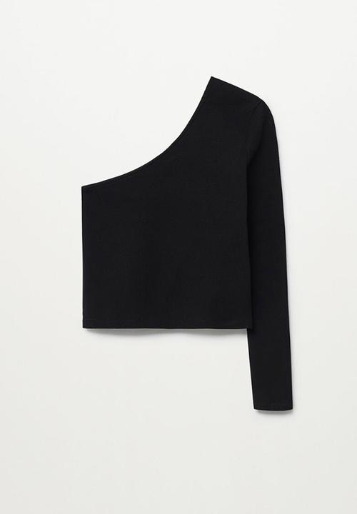 MANGO - T-shirt paula - black