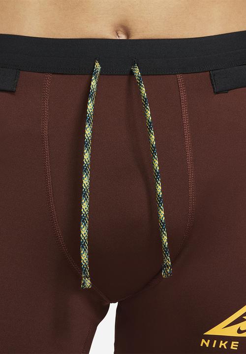 Nike - Nike Dri-FIT gx tight 3/4 - bronze eclipse/black/university gold