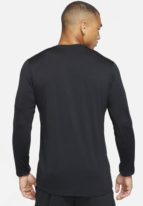 Nike - K df elmnt crew - black/reflective silver