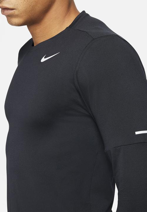 Nike - K df elmnt crew - black/reflective silver
