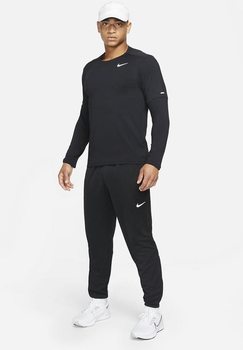 Nike - K df elmnt crew - black/reflective silver