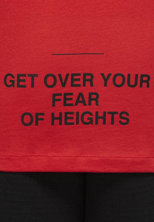 Nike - M nsw tee nike air gx hbr - university red