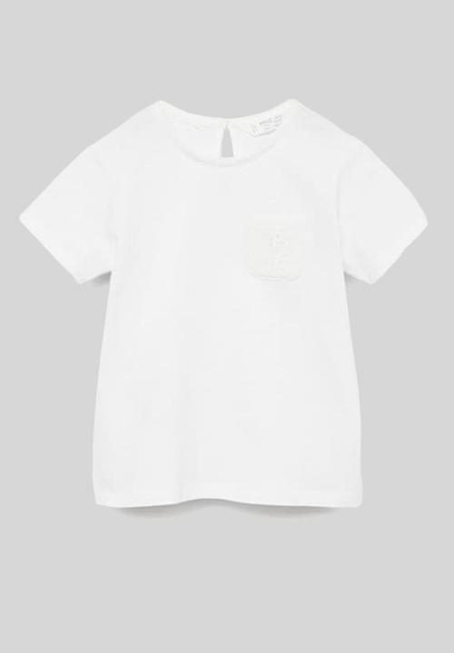 MANGO - Maria8 short sleeve tee - natural