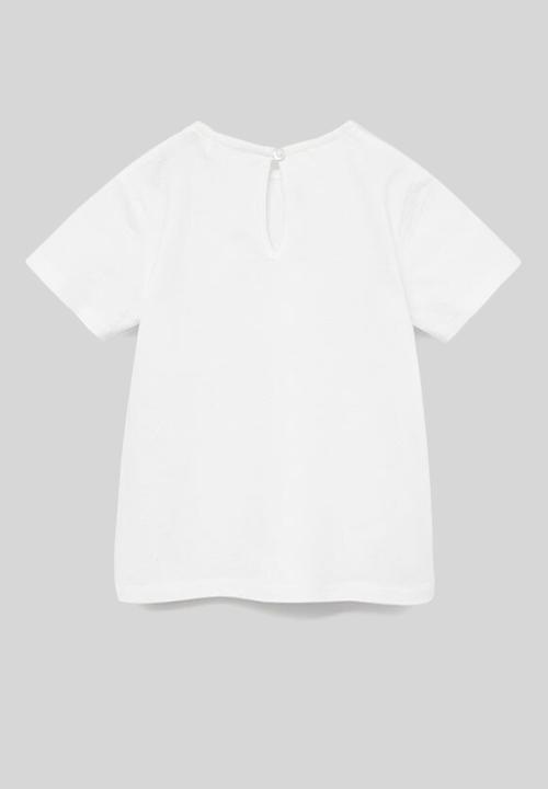 MANGO - Maria8 short sleeve tee - natural