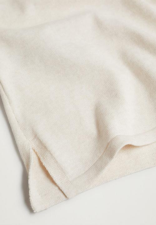 MANGO - Sweater meg - natural