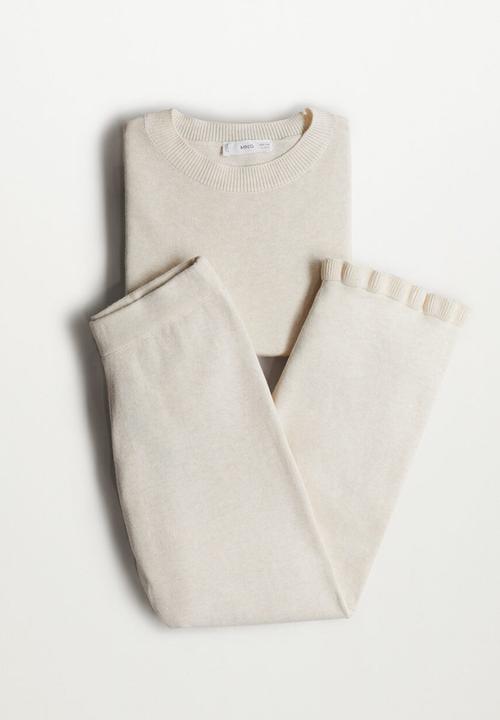 MANGO - Sweater meg - natural