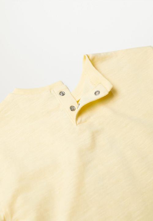 MANGO - T-shirt objects - yellow