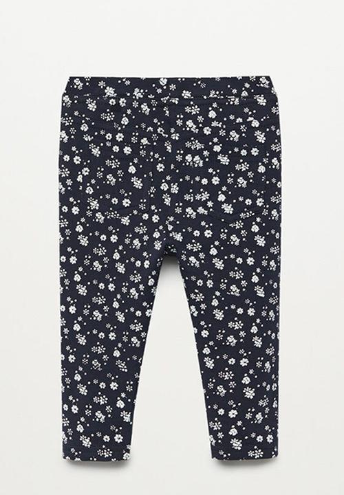 MANGO - Leggings terryp8 - black