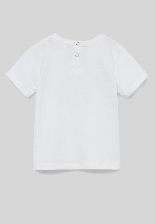 MANGO - T-shirt yas - white