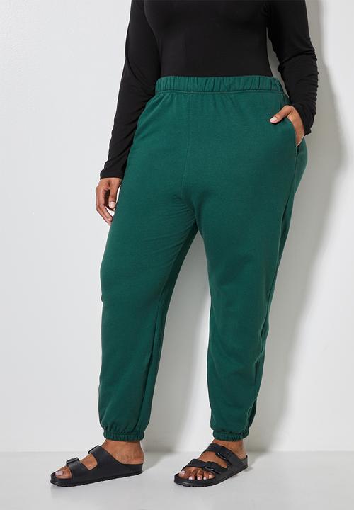 Superbalist - Track pants - deep green