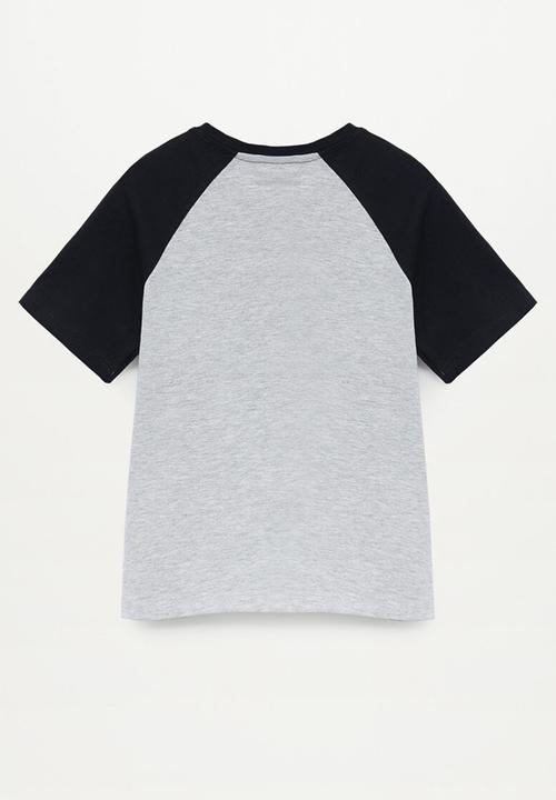 MANGO - T-shirt skills - grey
