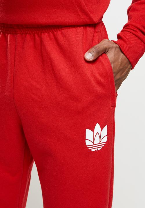 adidas Originals - 3d tref sweat pant - scarlet