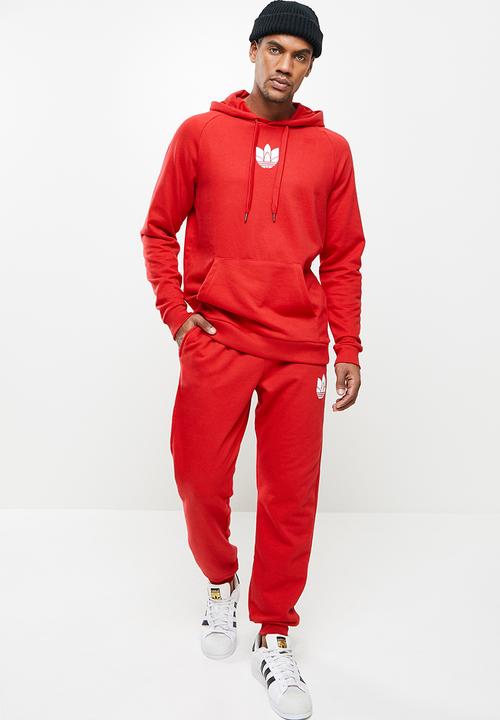 adidas Originals - 3d tref sweat pant - scarlet