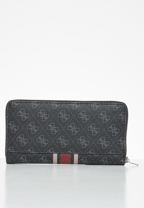 GUESS - Jensen slg cheque organizer - charcoal