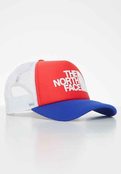 The North Face - Tnf logo trucker - blue & red