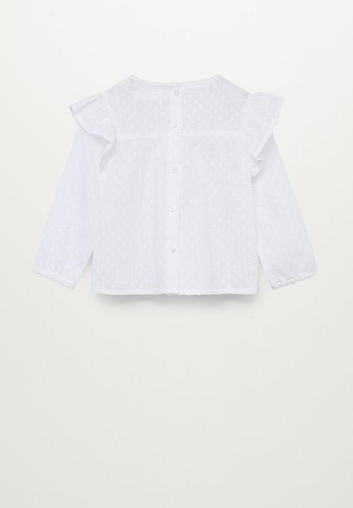 MANGO - Eva long sleeve shirt - natural