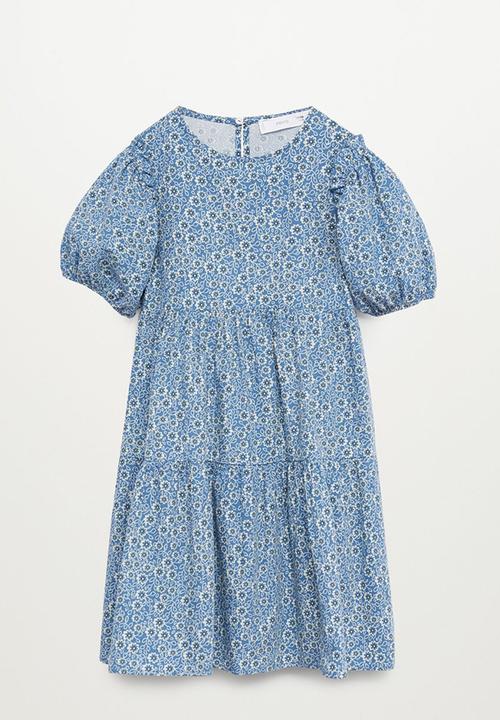 MANGO - Vivian dress - blue