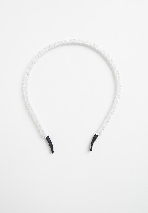 Superbalist - Beaded alice band - clear