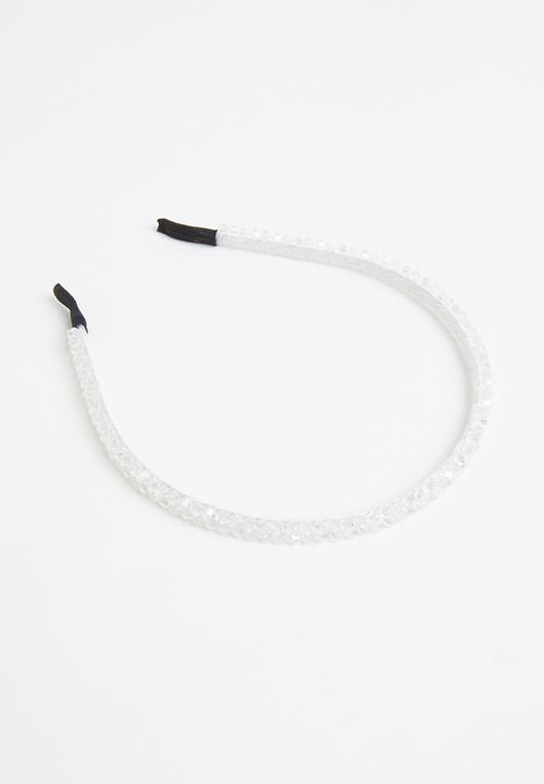 Superbalist - Beaded alice band - clear