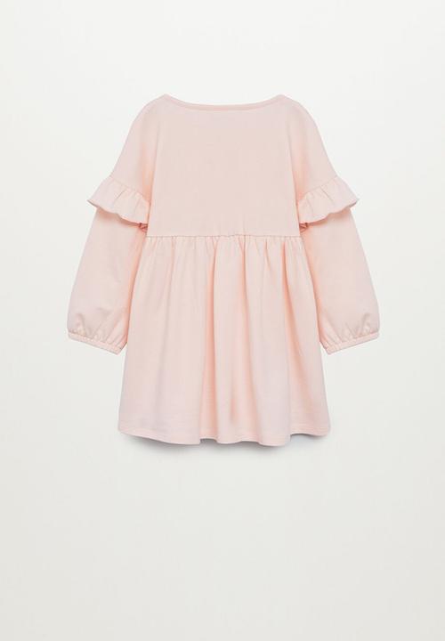 MANGO - Roberta dress - pastel pink