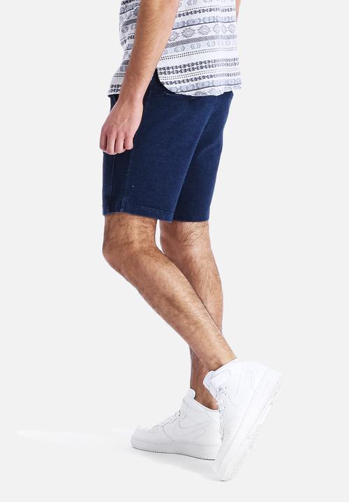 Native Youth - Indigo Jersey Shorts