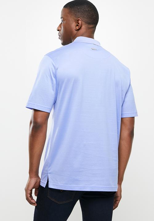 POLO - Lincoln golfer - light blue