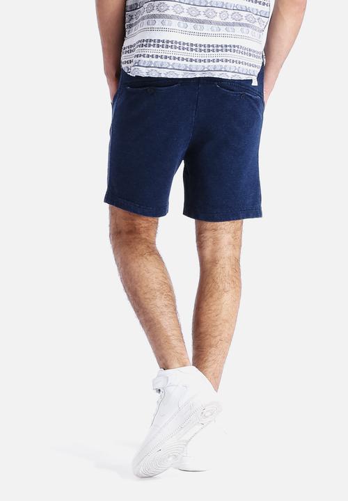 Native Youth - Indigo Jersey Shorts