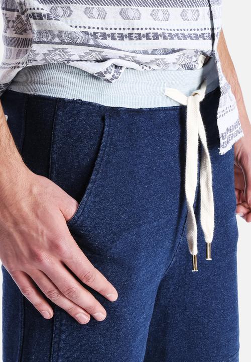 Native Youth - Indigo Jersey Shorts