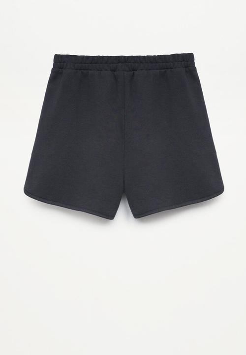 MANGO - Shorts college - black