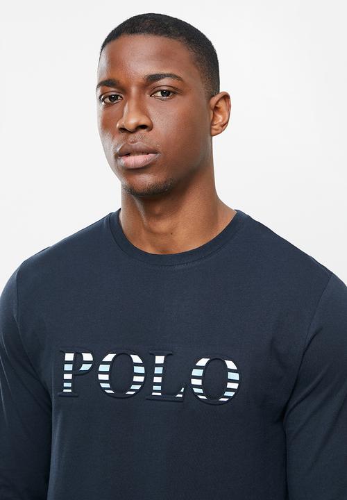 POLO - Kyle debossed tee - navy