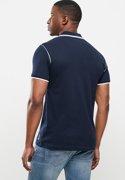 POLO - Rene short sleeve golfer - navy