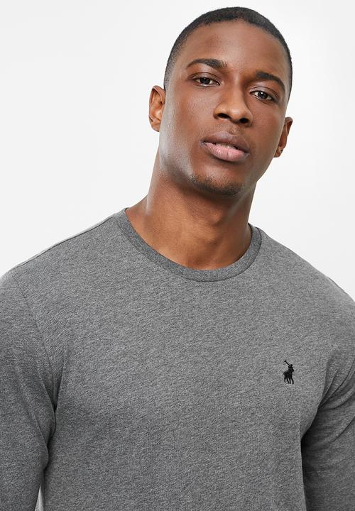 POLO - Paul crew neck tee - charcoal
