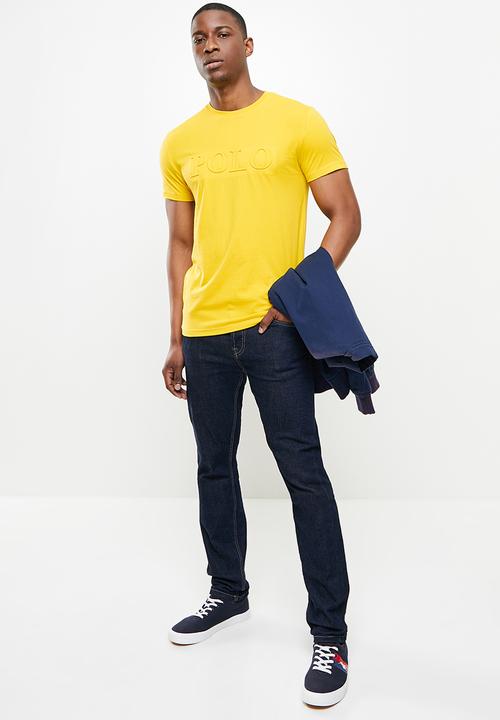 POLO - Kyle debossed tee - yellow