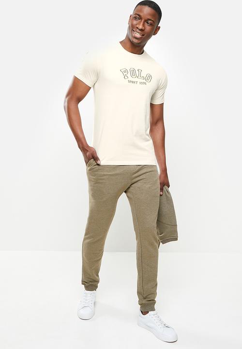 POLO - Scelo logo tee - neutral