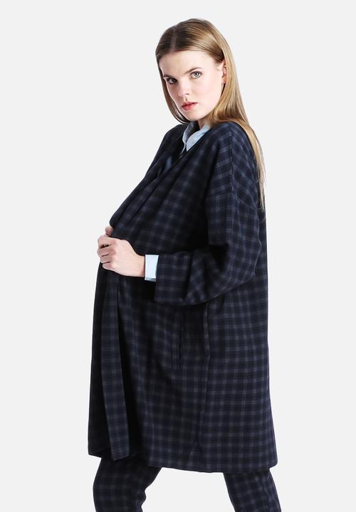 Native Youth - Check Duster Coat