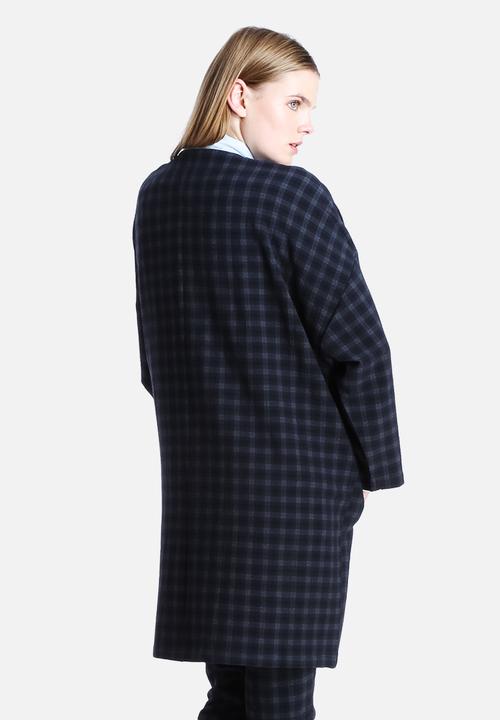 Native Youth - Check Duster Coat