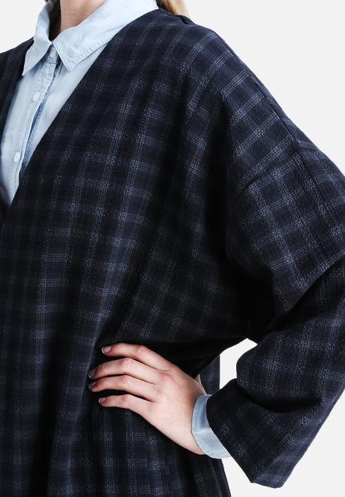 Native Youth - Check Duster Coat
