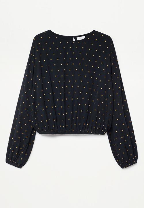MANGO - Blouse monaco - black