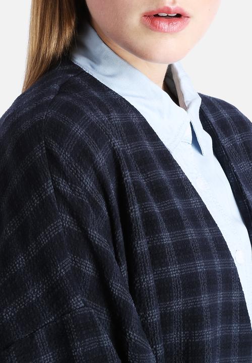 Native Youth - Check Duster Coat