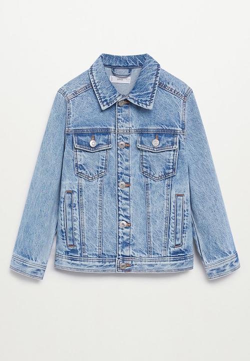MANGO - Jacket john - blue
