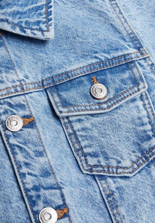 MANGO - Jacket john - blue