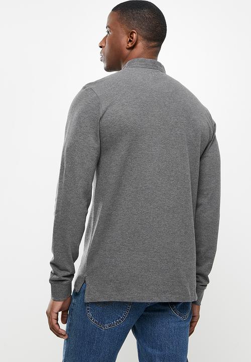 POLO - Eric collerless golfer - charcoal 