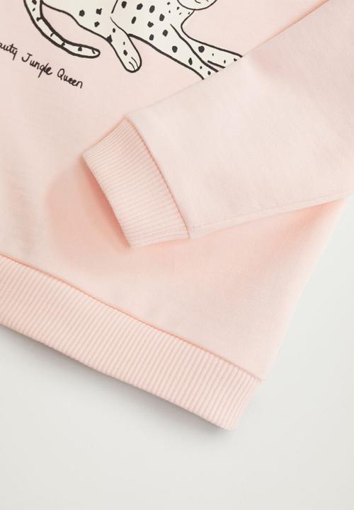 MANGO - Beauty sweatshirt - medium pink