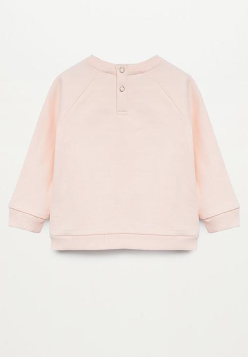 MANGO - Beauty sweatshirt - medium pink