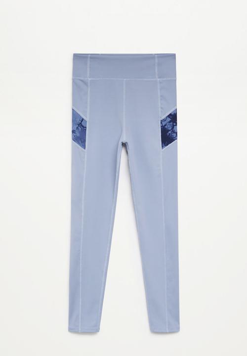 MANGO - Leggings shape - blue